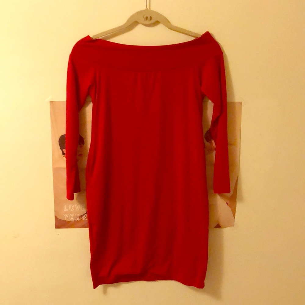 Red dress